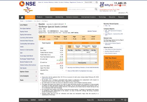 
                            7. VSSL - NSE - National Stock Exchange of India Ltd.