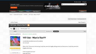 
                            6. VST Club - What Is This??? | Cakewalk Forums