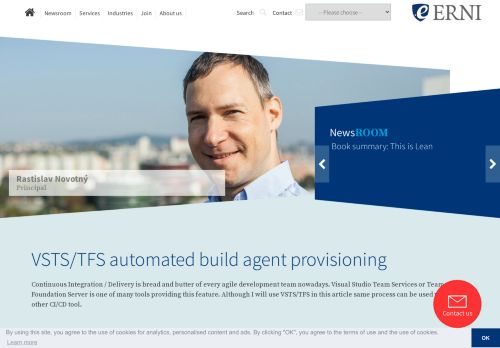 
                            13. VSTS/TFS automated build agent provisioning | ERNI