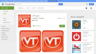 
                            3. VT-Live - Apps on Google Play
