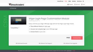 
                            5. Vtiger Branding and Login Page Customization - Smackcoders