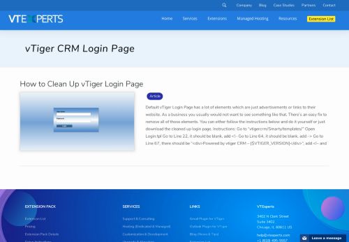 
                            10. vTiger CRM Login Page Archives - VTiger Experts