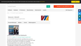 
                            8. VTL Vernetzte-Transport-Logistik GmbH, Fulda - Newsroom ...