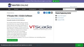 
                            9. VTScada HMI / SCADA Software - Water Online