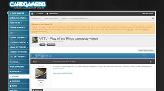 
                            13. VTTV - Way of the Rings gameplay videos - Legend of the Five Rings ...