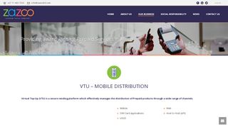 
                            13. VTU – Mobile Distribution – ZAZOO