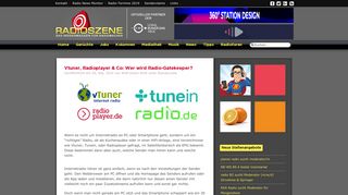 
                            10. Vtuner, Radioplayer & Co: Wer wird Radio-Gatekeeper? | RADIOSZENE