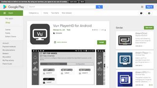 
                            3. Vu+ PlayerHD for Android – Apps bei Google Play