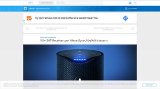 
                            6. VU+ SAT-Receiver per Alexa-Sprachbefehl steuern › ifun.de