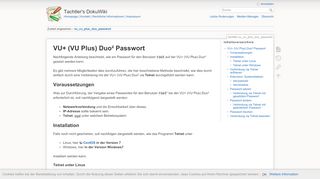 
                            5. VU+ (VU Plus) Duo² Passwort - Tachtler's DokuWiki
