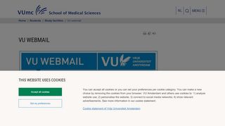 
                            4. VU webmail - Study facilities - VUmc School of Medical Sciences ...