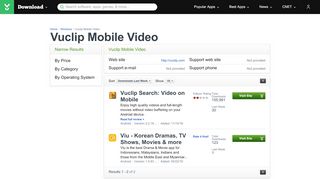 
                            6. Vuclip Mobile Video - Download.com