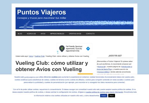 
                            6. Vueling Club: cómo utilizar y obtener Avios con Vueling | Puntos ...
