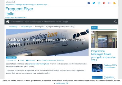
                            7. Vueling Club - il programma Frequent Flyer di Vueling - Frequent Flyer ...