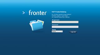 
                            1. VUF Frederiksberg - Fronter