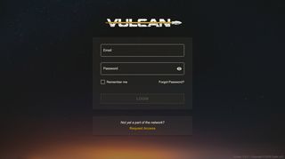 
                            8. Vulcan | Login Page