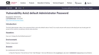
                            5. Vulnerability Axis2 default Administrator Password - CA Knowledge