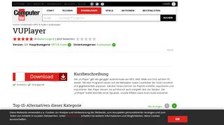 
                            8. VUPlayer 2.49 - Download - COMPUTER BILD