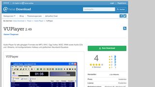 
                            6. VUPlayer | heise Download