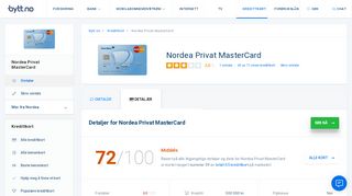 
                            12. Vurderer du Nordea Privat MasterCard? Les full test og 1 omtaler