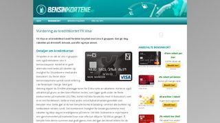 
                            13. Vurdering av kredittkortet YX Visa - Bensinkortene.no