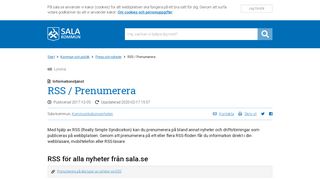 
                            5. Vuxenutbildning - Vuxnas lärande - Sala kommun