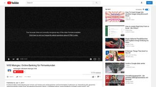 
                            4. VVB Maingau: Online-Banking für Firmenkunden - YouTube