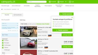 
                            10. VW Polo – Preise vergleichen mit Comparis
