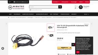 
                            8. VW T5 GP Einparkhilfe Kabelsatz PDC Steuergerät, 29,00 €