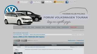 
                            5. VW Touran Klub Polska • Zobacz wątek - Opinie o BMN 2.0 TDI 170KM ...