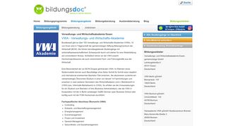 
                            8. VWA - Verwaltungs- und Wirtschafts-Akademie - bildungsdoc