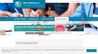 
                            12. VWA Wuppertal | BWL-studieren.com