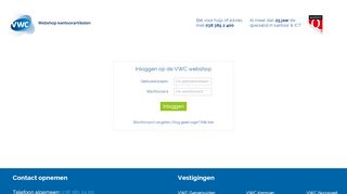 
                            8. VWC Shop - Nog geen login