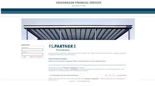 
                            5. VWFSAG - PartnerSysteme 3.2.8.0 - Volkswagen Financial Services