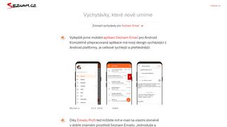 
                            4. Vychytávky, které Seznam Email nově umí