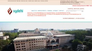 
                            13. Vydehi Institute of Medical Sciences and Research Centre, Bangalore