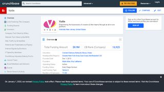 
                            10. Vydia, Inc. | Crunchbase
