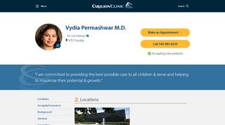 
                            11. Vydia Permashwar M.D. | Carilion Clinic
