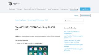 
                            11. VyprVPN IKEv2 VPN-Einrichtung für iOS 8+ – Golden Frog Support