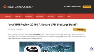 
                            12. VyprVPN Review 2018 | My Personal Experience from China