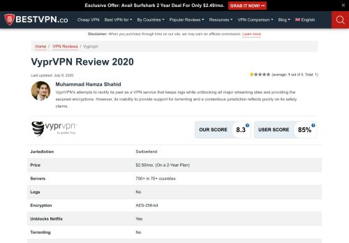 
                            10. VyprVPN Review 2019 – Is it Really Private, Secure and Open Internet?
