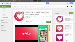
                            7. W-Match: Dating App to Flirt & Chat - Apps on Google Play
