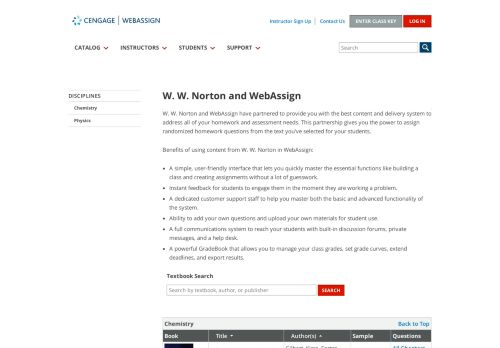 
                            12. W. W. Norton - WebAssign - Textbooks