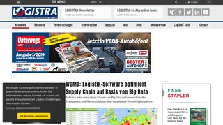 
                            5. W2MO: Logistik-Software optimiert Supply Chain auf Basis von Big ...