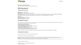 
                            9. W32.Kassbot.A | Symantec Deutschland