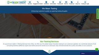 
                            1. W3Softech: Independent Software Testing Company | QA Consultants