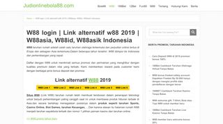 
                            12. W88 login | Link alternatif w88 2019 | W88asia, W88id, W88asik ...