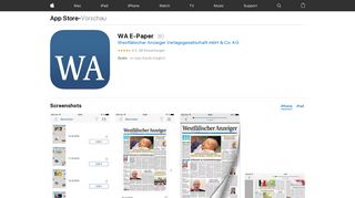 
                            10. WA E-Paper im App Store - iTunes - Apple