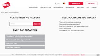 
                            11. Waar kan ik mijn tankkaart gebruiken? | WEX Europe Services