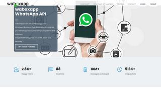
                            5. waboxapp: WhatsApp API